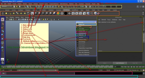 3D Maya 2011 Training এক দম 100% FREE, বাংলা English দুটোই, 1st class