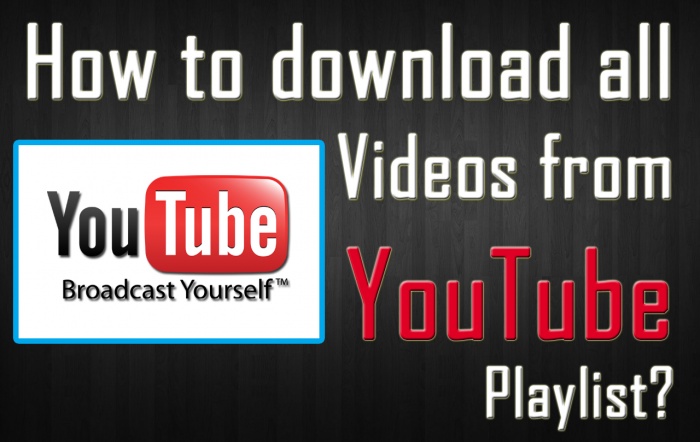 অনেক হল একটা একটা করে ভিডিও ডাঊনলোড, পুরো Playlist Download করুন এক ক্লিক দিয়ে