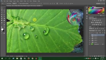 Water Drop in Photoshop CC Bangla