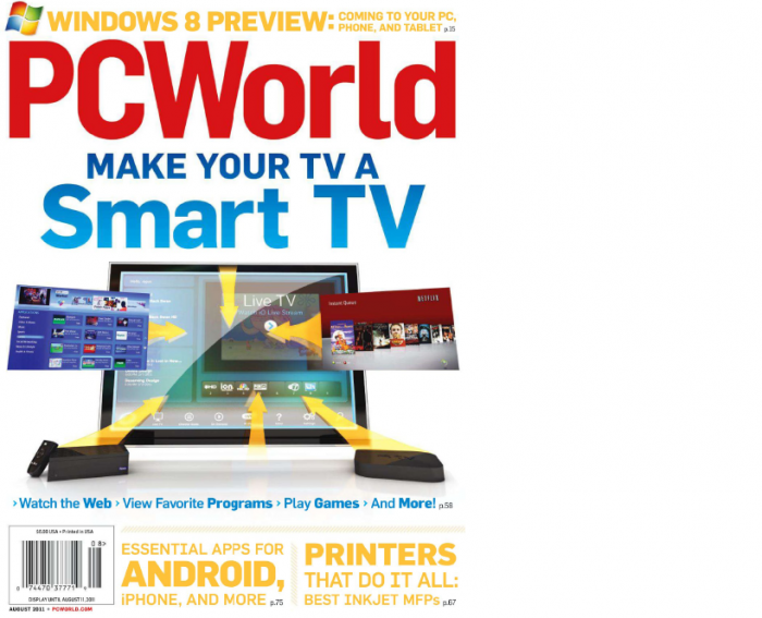 এবার ডাউনলোড করে নিন PC WORLD , August 2011 পি ডি এফ ফরমেটে একদম ফ্রি
