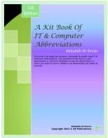 নিয়ে নিন A Kit Book Of IT & Computer Abbreviations । অসাধারণ একটি আব্রেভিয়েশনের বই।