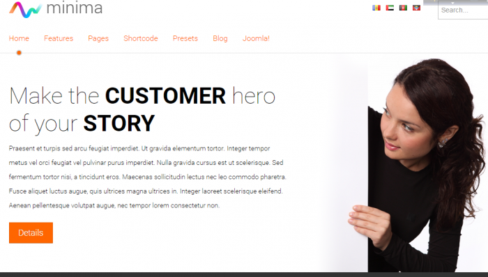 ফ্রি তে নিন প্রিমিয়াম Bussiness জুমলা  টেমপ্লট, সহজে এ আপনার জুমলা সাইট বানান,