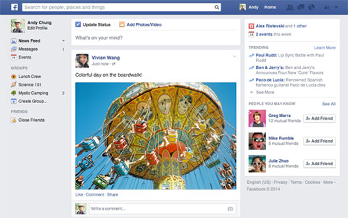 ফেসবুকে আসছে নতুনত্ব!! নতুন রূপে দেখা যাবে ফেসবুক নিউজ ফিড বা হোম পেজ