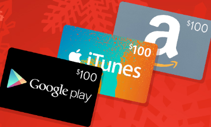 অ্যান্ড্রয়েড ও অ্যাপল ইউজাররা ফ্রী সংগ্রহ করুন $১০- $২৫ ডলারের গুগল প্লে, আইটিউন্স ও অ্যামাজন গিফট কার্ড।