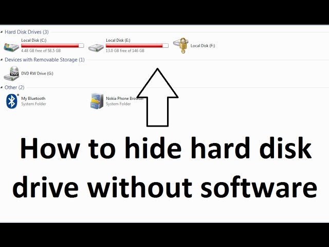 কিভাবে আপনার কম্পিউটারের Hard Disk এর ড্রাইভ হাইড করবেন কোন সফটওয়্যার ছাড়া।