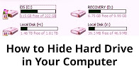 Drive Hide করুন কোন ধরনের Software ছাড়া। সবচেয়ে সহজ পদ্দতিতে।