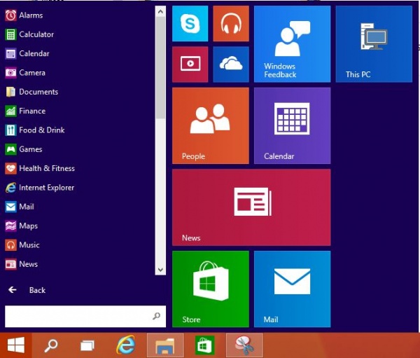 চলুন দেখে আসি উইন্ডোজ ১০ টেকনিক্যাল প্রিভিউ এর কিছু স্ক্রিন শট