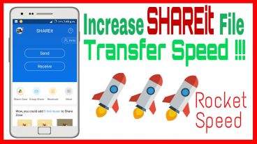 SHAREit এর স্পিড বাড়ান খুব সহজেই!