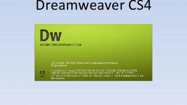 নতুন ড্রিমওয়েভার সিএস ৪