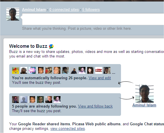 জিমেইলে আমার বাজ।