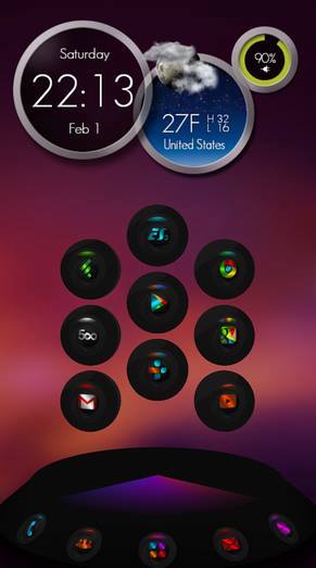 Next Launcher Paid Theme ডাউনলোড করুন ফ্রী তে