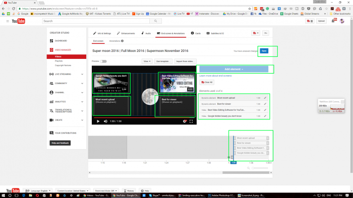 YouTube End Screen And Annotation step 04