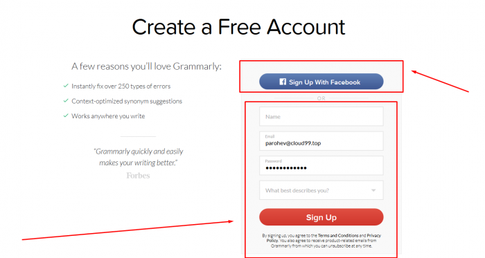 গ্রামারলি প্রিমিয়াম ফর ফ্রি।