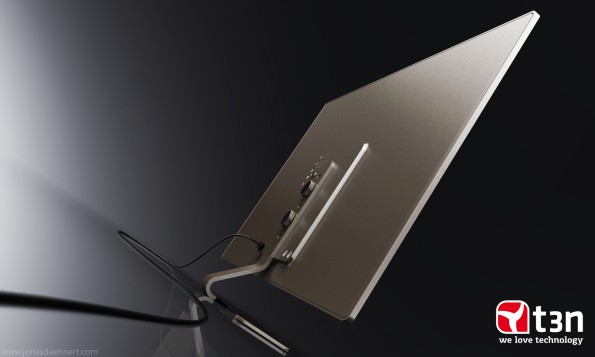 গুগল টিভির পেছনের অংশ গুগল টিভির পেছনের অংশ