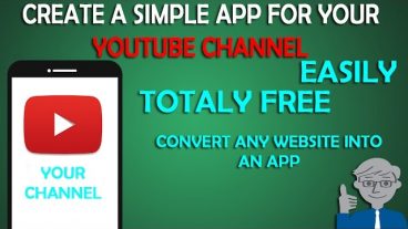 বানিয়ে  নিন একটি Android Apps আপনার Youtube Channel এর জন্যে (মাত্র ২ মিনিটে)