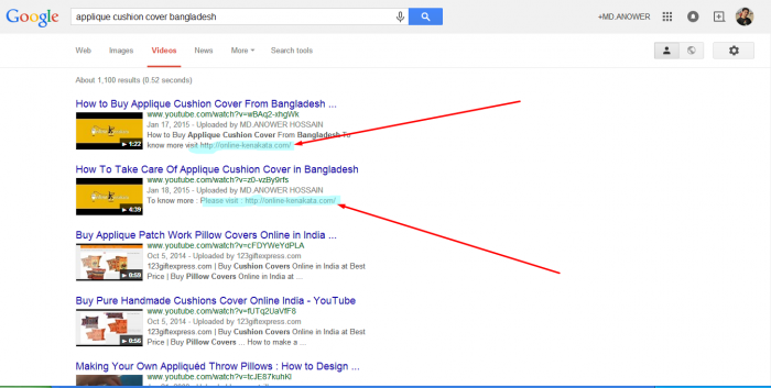 Result of video Marketing