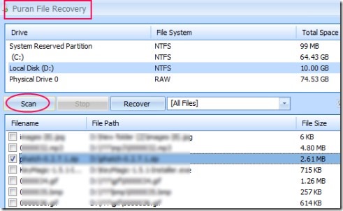 Puran File recovery || অসাধারণ একটা ফাইল রিকভারি সফটওয়ার ।। মাত্র দের মেগাবাইট