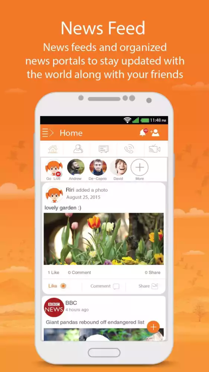 ফ্রিতে নিয়ে নিন ১০০ টাকা মোবাইল রিচার্জ সাথে দারুন একটি ফেসবুক এর মত সোসিয়াল একাউন্ট।