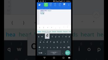 HSC Html Mobile Tutorial