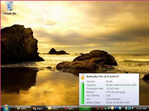 আপনার ল্যাপটপ এর জন্য দারুন একটি ব্যাটারি বার যা দি আপনি আপনার ব্যাটারি নিয়ন্ত্রন করতে পারবেন
