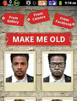 দেখেনিন আপনি ভবিৎশ্যতে কিরকম বুড়ো হবেন। আপনাকে চিনতেই পারা যাবে না।ছোট একটা এপস।With ScreenShot,