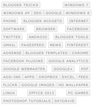 আপনার ব্লগে যুক্ত করে নিন অসাধারন Lable ওয়েডগেট ।