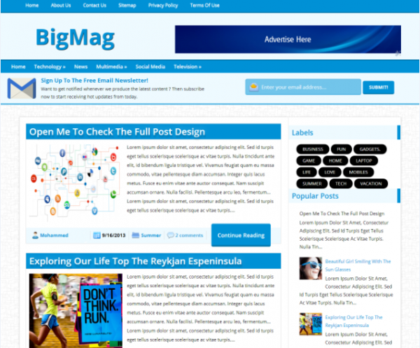 ডাউনলোড করুন অসাধারণ Responcive ব্লগার ফ্রী টেম্পেলেট। দেখুন ব্যবহার করতে ইচ্ছে হবে