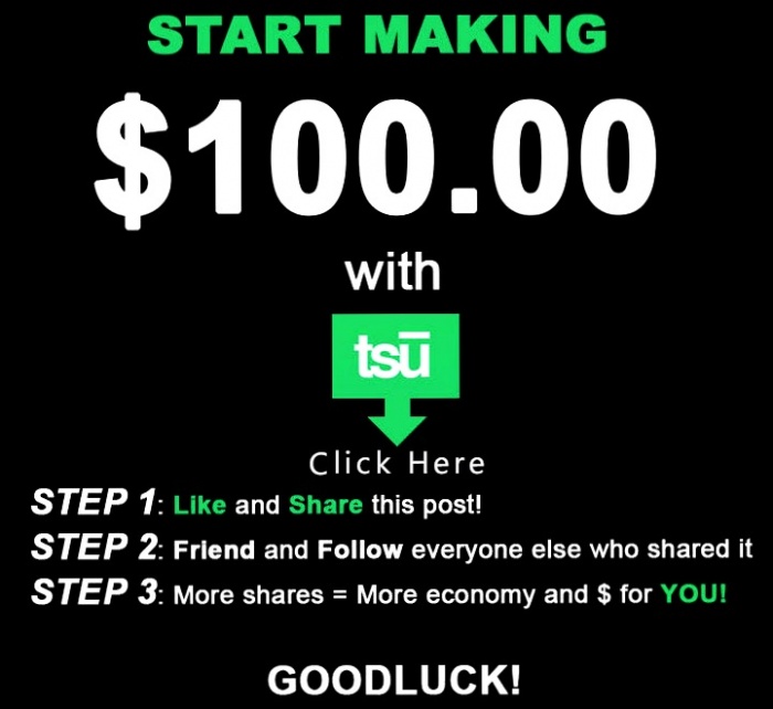 Facebook এর মত নতুন সোস্যাল মিডিয়া Tsu ব্যাবহার করে আয় করুন