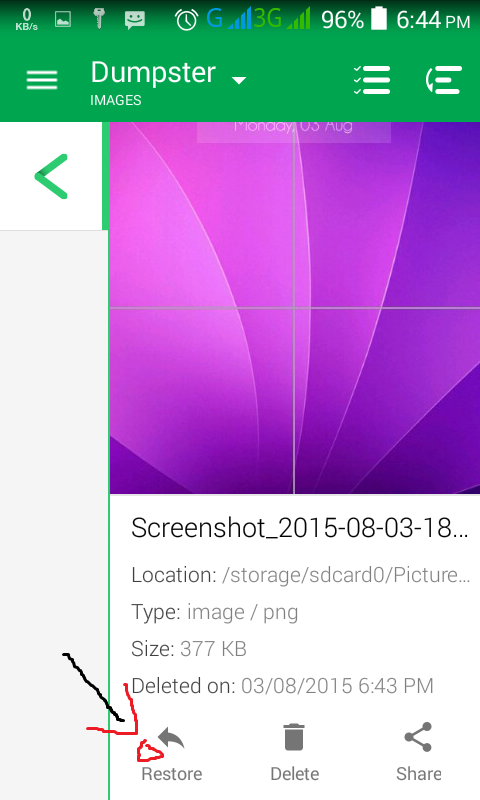 android ফোন এর ডিলিট করা ফাইল ফিরিয়ে আনুন এক ক্লিক একোন Recovary ছাড়াই