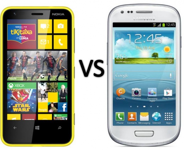 স্যামসাং গ্যালাক্সি এস ডস বনাম নকিয়া লুমিয়া ৬২০