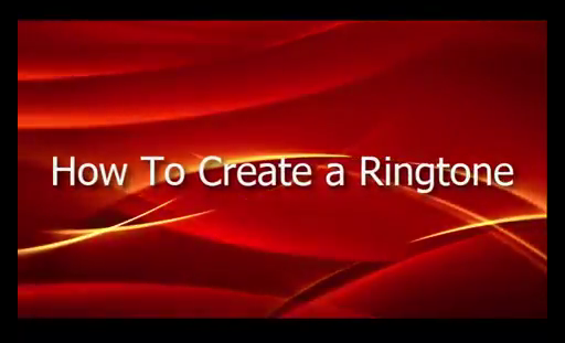 খুব সহজে নিজের নামে Ringtone তৈরী করুন