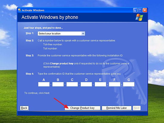 নিয়ে নিন আপনার ব্যান্ড ভিত্তিক পিসির Xp,Vista,Windows 7 এর Activate Key