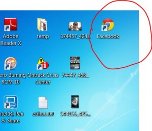 ডেস্কটপ থেকে এক ক্লিকের মাধ্যমে ফেসবুকে চলে আসুন