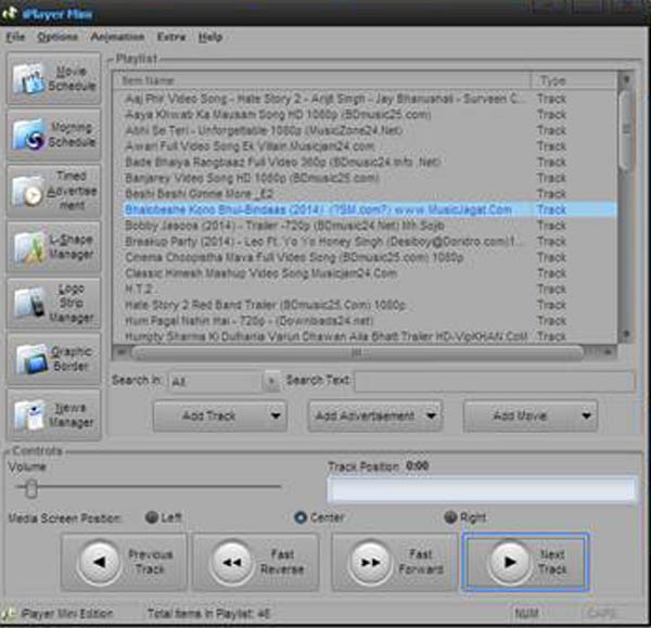 Iplayer Mini একটি পুর্নাঙ্গ cable tv softwer.