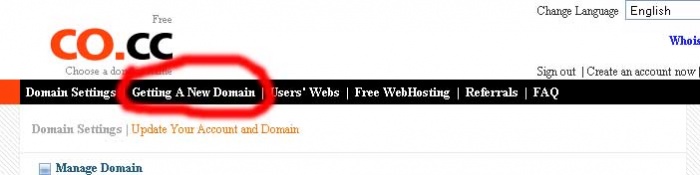 2 - Getting New Domain