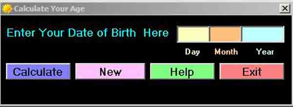সম্পূর্ণ ফ্রীতে নিন Age calculator সফটওয়ারটি!!!