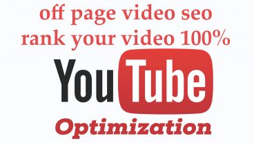 কি ভাবে ইউটুব ভিডিও  আফ পেজ ওপ্টিমাইজ করবেন এবং রেঙ্কং বাড়াবেন 