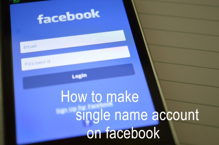 ফেচবুকে সিঙ্গেল নেম করবেন যেভাবে