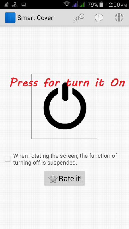 অ্যান্ড্রয়েড ফোনও ফ্লিপ কভার বন্ধ করার সাথে সাথে স্লিপ মোডে চলে যাবে এবং ফ্লিপ কভার খোলার সাথে সাথেই জেগে উঠবে।
