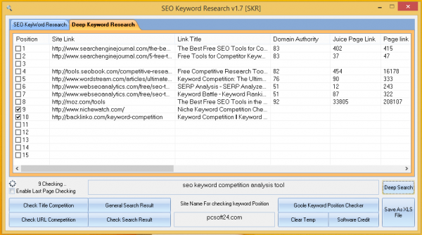 এসইও এক্সপার্ট একটু দেখুন SEO Keyword Competition Analysis  v1.7 আপডেট ভার্সন একদম ফ্রী