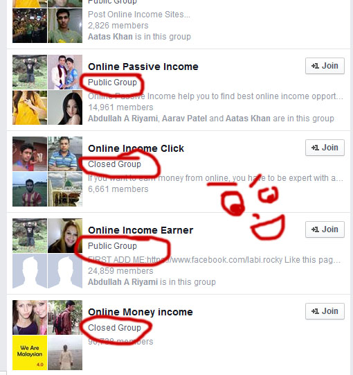 how to find facebook open or closed group list easy tricks