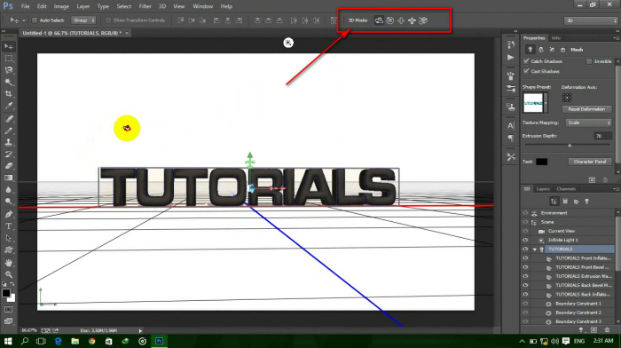 photoshop 3d tutorial