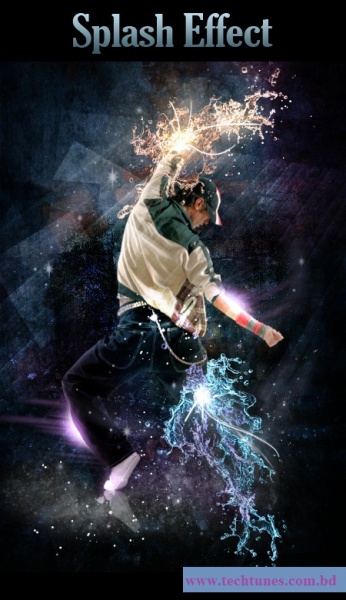 ফটোসোপ টিউটরিয়ালঃ এক্সক্লুসিভ!!! Water Splash Effect On Your Photo!! [Part: 1]