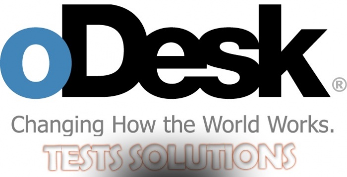 ওডেস্ক ফ্রিল্যান্সিং এ PHP Test Solution: