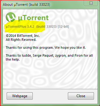 $24.95 ডলার মূল্যের uTorrent Plus v3.4.2