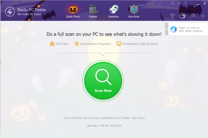 আপনার পিসি কি স্লো হয়ে গেছে তাহলে এখনি নিয়ে নিন সমাধান। ডাউনলোড করে নিন Baidu Pc Faster লাইফ টাইম ফ্রী। সময় থাকতে লুফে নিন।