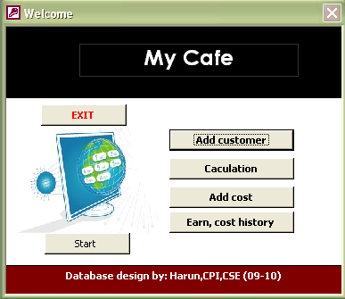 সাইবার ক্যাফে ব্যবসায়ীদের জন্য ডাটাবেস সফটওয়্যার (MS Access) ফ্রি!
