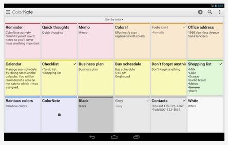 প্রয়োজনীয় অ্যান্ড্রয়েড অ্যাপ্লিকেশন ও ব্যবহার [পর্ব-০৭] :: যেকোন কিছু নোড করা সহ বিভিন্ন কাজের কাজী Color Note