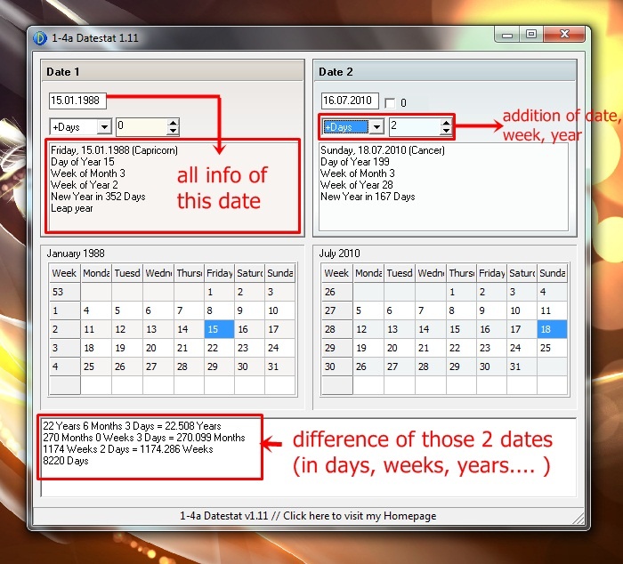 software for date analysis