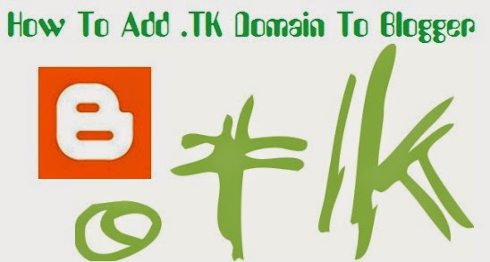 দেখেব কি করে .blogspot.com domain থেকে .tk domain করতে হয় ।